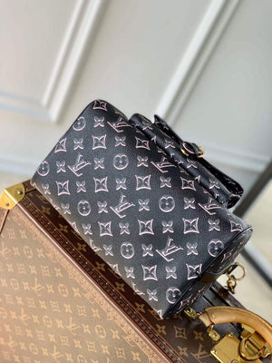 LV M20852 Louis Vuitton Speedy Bandouliere 25 Handbag Black - Default Title - View 4