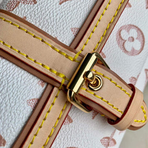 LV M20852 Louis Vuitton Speedy Bandouliere 25 Handbag White - Default Title - View 6