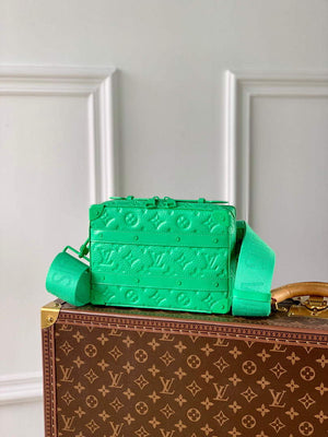 LV M20956 Louis Vuitton Handle Soft Trunk Bag Minty Green - Default Title - View 1