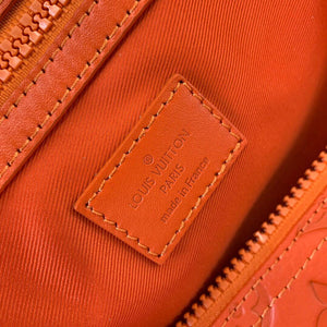 LV M20963 Louis Vuitton Keepall Bandouliere 50 Bag Orange - Default Title - View 9