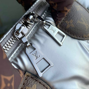 LV M20973 Louis Vuitton Speedy Bandouliere 25 Handbag Silver - Default Title - View 6