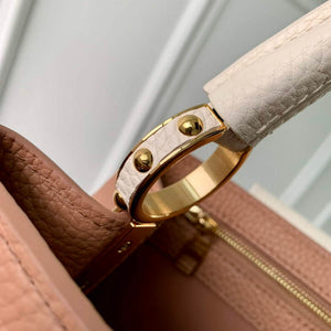 LV M21045 Louis Vuitton Capucines BB Handbag Trianon Pink / Greige - Default Title - View 7