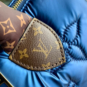 LV M21061 Louis Vuitton Speedy Bandouliere 25 Handbag Navy Blue - Default Title - View 4