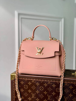 LV M21088 Louis Vuitton Lockme Ever Mini Rose Trianon Pink - Default Title - View 1