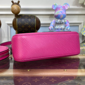 LV M21091 Louis Vuitton Marellini Bag Epi Leather Rose Miami Pink - Default Title - View 4