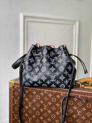 LV M21107 Louis Vuitton Bella Tote Bag Black - Default Title - View 1