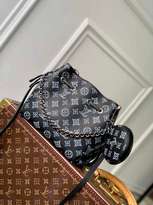 LV M21107 Louis Vuitton Bella Tote Bag Black - Default Title - View 2