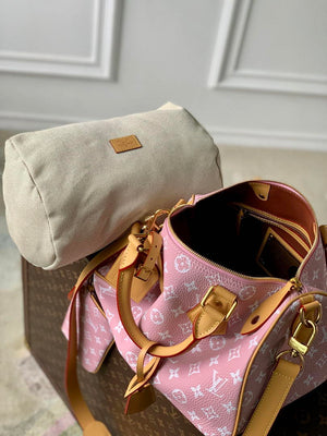 LV M21108 Louis Vuitton Speedy P9 Bandoulière 30 Bag Monogram Leather Pink - Default Title - View 9