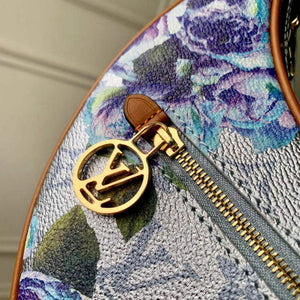 LV M21183 Louis Vuitton Loop Baguette Handbag Blue - Default Title - View 5