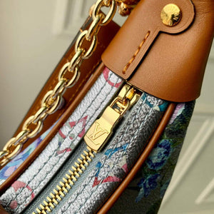 LV M21183 Louis Vuitton Loop Baguette Handbag Blue - Default Title - View 6