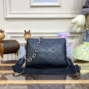 LV M21198 Louis Vuitton Coussin PM Bag Black - Default Title - View 1