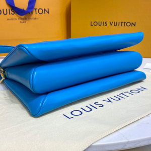 LV M21282 Louis Vuitton Coussin PM Bag Turquoise blue - Default Title - View 4