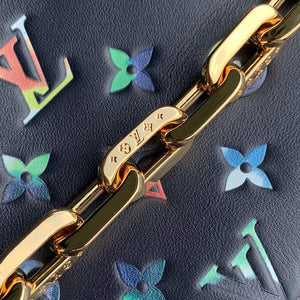 LV M21353 Louis Vuitton Coussin PM Handbag Navy Blue - Default Title - View 8