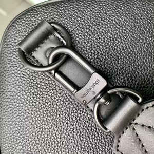 LV M21420 Louis Vuitton Keepall Bandouliere 50 Keepall Bandouli¨¨re LV Aerogram Black - Default Title - View 8