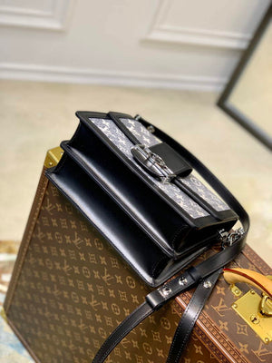 LV M21458 Louis Vuitton Dauphine MM Bag Grey - Default Title - View 4