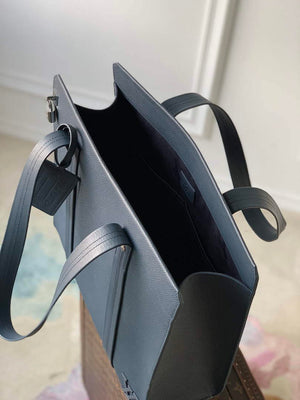 LV M21542 Louis Vuitton Takeoff Tote Bag Navy Blue - Default Title - View 8