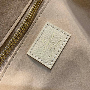 LV M21579 Louis Vuitton Neverfull MM Tote Bag M46649 Monogram Empreinte Leather Cream Pink - Default Title - View 7
