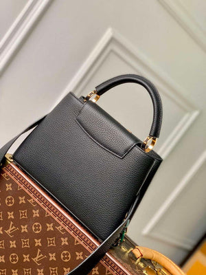 LV M21641 Louis Vuitton Capucines BB Handbag Black - Default Title - View 3