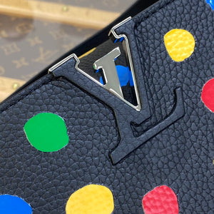LV M21663 Louis Vuitton LV x YK Capucines Mini Bag Black - Default Title - View 5