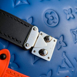 LV M21709 Louis Vuitton Side Trunk PM Bag Blue - Default Title - View 7