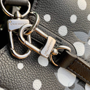 LV M21753 Louis Vuitton LV x YK N¨¦ono¨¦ MM Bag Black White - Default Title - View 5