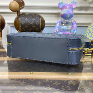 LV M21833 Louis Vuitton Handle Soft Trunk Bag Dark Shadow Grey - Default Title - View 4