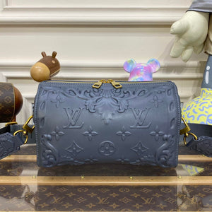 LV M21835 Louis Vuitton City Keepall Bag Dark Shadow Grey - Default Title - View 1
