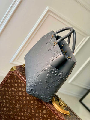 LV M21841 Louis Vuitton Sac Plat Tote Bag Dark Shadow Grey - Default Title - View 3