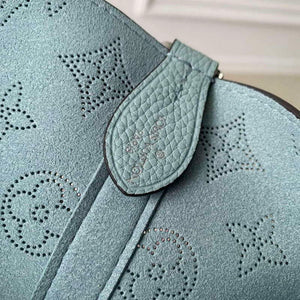 LV M21849 Louis Vuitton Blossom PM Tote Bag Mahina leather Sky blue - Default Title - View 8