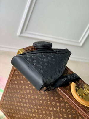 LV M21890 Louis Vuitton Duo Slingbag Black - Default Title - View 4