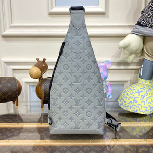 LV M21890 Louis Vuitton Duo Slingbag Grey - Default Title - View 2