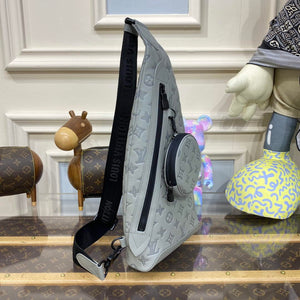 LV M21890 Louis Vuitton Duo Slingbag Grey - Default Title - View 3