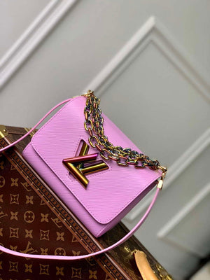 LV M22098 Louis Vuitton Twist PM Epi Leather Lilas Provence Violet - Default Title - View 1