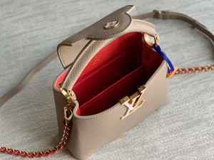 LV M22121 Louis Vuitton Capucines Mini Handbag Gray - Default Title - View 7