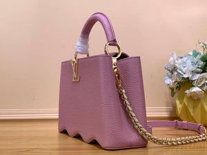 LV M22122 Louis Vuitton Capucines BB Handbag Pink - Default Title - View 2