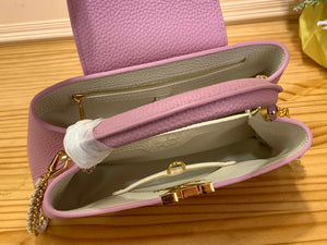 LV M22122 Louis Vuitton Capucines BB Handbag Pink - Default Title - View 8