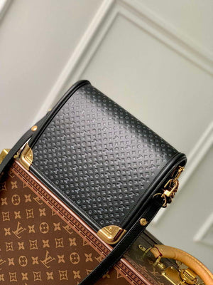 LV M22276 Louis Vuitton Dauphine MM Bag Black - Default Title - View 3