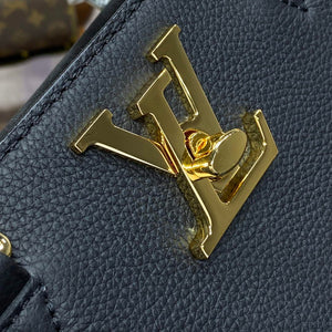 LV M22311 Louis Vuitton Lock & Go Handbag Black - Default Title - View 5
