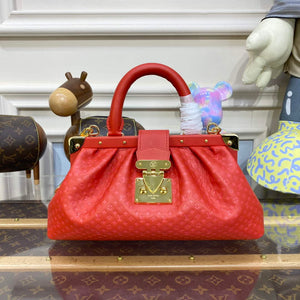 LV M22327 Louis Vuitton Monogram Clutch Red - Default Title - View 1