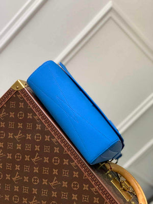 LV M22505 Louis Vuitton Takeoff Messenger Bag Blue - Default Title - View 6