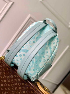 LV M22519 Louis Vuitton Discovery Backpack Crystal Blue - Default Title - View 3