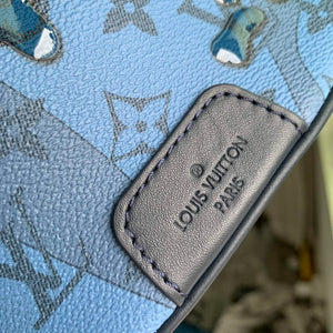 LV M22576 Louis Vuitton Discovery Bumbag Abyss Blue - Default Title - View 6