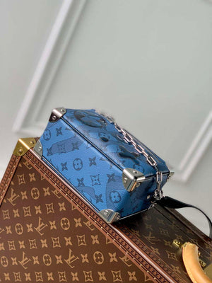 LV M22588 Louis Vuitton Mini Soft Trunk Bag Abyss Blue - Default Title - View 5