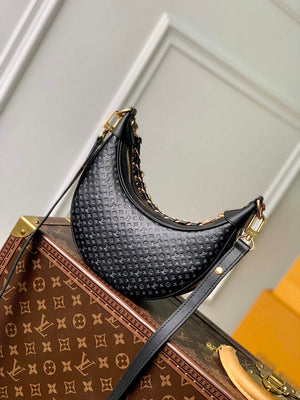LV M22591 Louis Vuitton Loop Baguette Handbag Black - Default Title - View 3