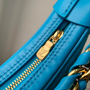 LV M22593 Louis Vuitton Loop Baguette Handbag Blue - Default Title - View 6