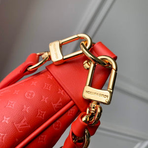 LV M22594 Louis Vuitton Loop Baguette Handbag Red - Default Title - View 6