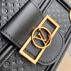 LV M22597 Louis Vuitton Dauphine Mini Bag Black - Default Title - View 3