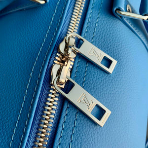 LV M22609 Louis Vuitton Keepall Bandouliere 50 Bag Blue - Default Title - View 8