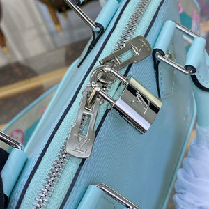 LV M22619 Louis Vuitton Alma BB Epi Handbag Light Blue - Default Title - View 5