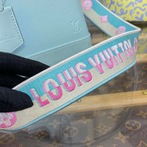 LV M22619 Louis Vuitton Alma BB Epi Handbag Light Blue - Default Title - View 8